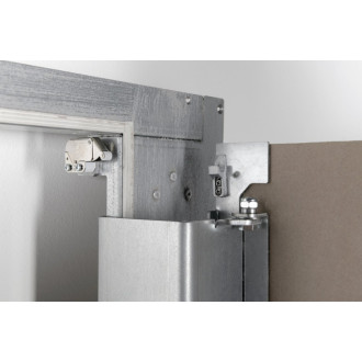 ZARZ revízne dvierka pod obklady 50x50cm, otváranie click-clack, podperné kolieska