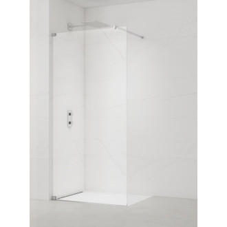 Walk-in 107x200, pánt, zavetrovanie CR SATBWI110PA