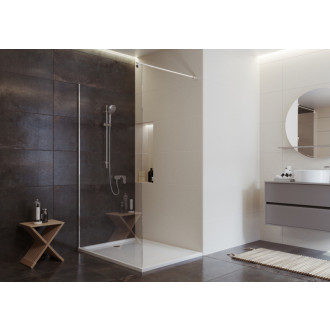 Cersanit Mille spŕch. kút Walk-In chróm 100x200 číre sklo S161-001