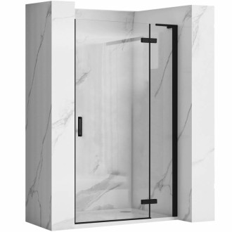 REA Sprchové Dvere Hugo 100 Black KPL-45208 KPL-45208