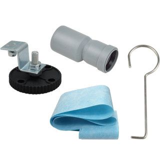 CERANO - Sprchový odtokový žľab Slim, so sifónom, otočný 360 ° - nerez - 114 cm