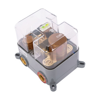 REA Lungo sprchová sada, podomietková, kartáčovaná meď + BOX + termostat -P8808 REA-P8808
