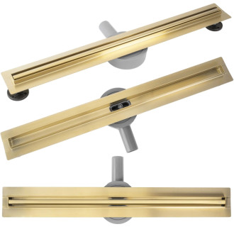 REA Odtokový žľab Neox Slim pre Brush Gold 100 -G6990 REA-G6990