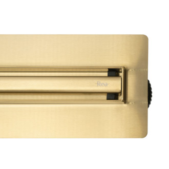 REA Odtokový žľab Neox Slim pre Brush Gold 100 -G6990 REA-G6990