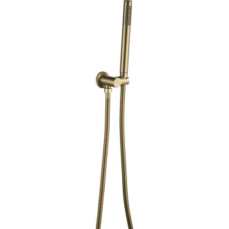 REA Podomietková sprchová sada Lungo Grip Gold Brush + BOX REA-P8950