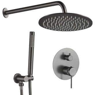 REA Lungo Grip podomietková sprchová sada, šedá + BOX -P8958 REA-P8958