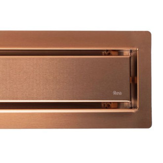 REA Odtokový žľab Neox pre Brushed Copper 100 -G4804 REA-G4804