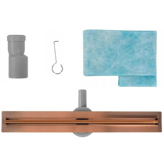 REA Odtokový žľab Neox Slim pre Brushed Copper 60 -G4805 REA-G4805
