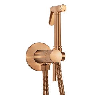 REA Podomietková bidetová batéria LUNGO LOOP Copper Brush -B6314 REA-B6314