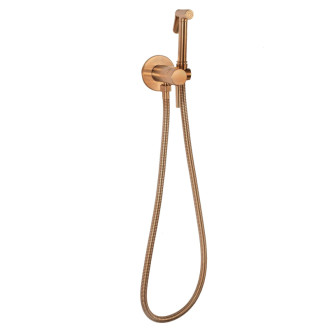 REA Podomietková bidetová batéria LUNGO LOOP Copper Brush -B6314 REA-B6314