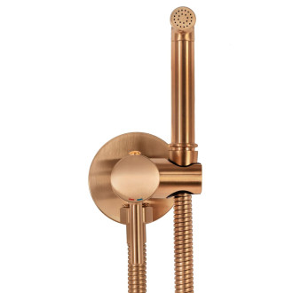 REA Podomietková bidetová batéria LUNGO LOOP Copper Brush -B6314 REA-B6314