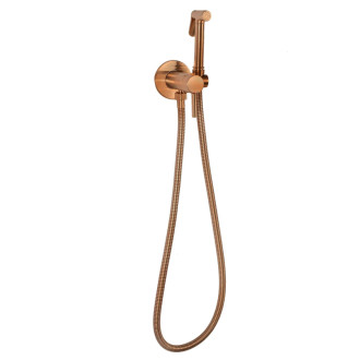 REA Podomietková bidetová batéria LUNGO LOOP Copper Brush -B6314 REA-B6314