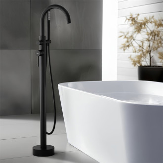 REA Voľne stojaca batéria Lungo Black -B7496 REA-B7496
