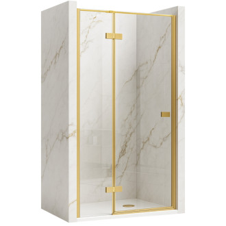 REA Sprchové dvere Atlas 90 Brush Gold KPL-K4671