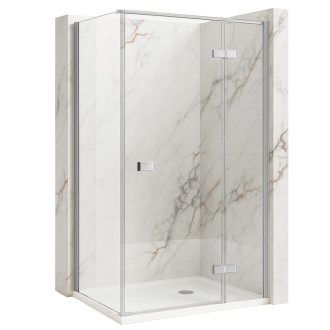 REA Sprchovací kút Atlas 100x90 Chrome KPL-K4465