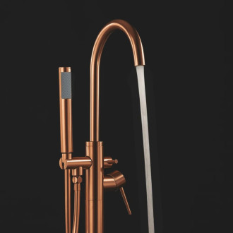 REA Voľne stojaca batéria Lungo brush copper REA-B7495