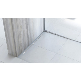 REA Odtokový žľab FILO Nickel Brush 60 KPL-G6800