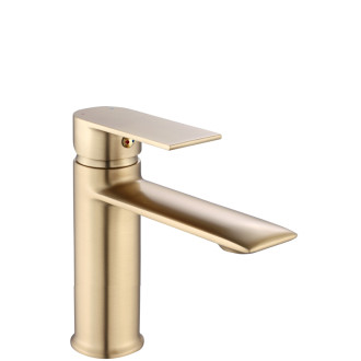 REA Umývadlová batéria Veneta Brush Gold Nízka REA-B3010