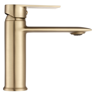 REA Umývadlová batéria Veneta Brush Gold Nízka REA-B3010