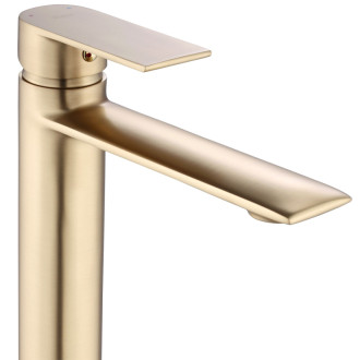 REA Umývadlová batéria VENETA Brush Gold High REA-B3009