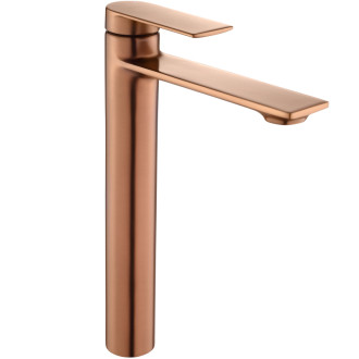 REA Umývadlová batéria STORM - COPPER BRUSH vysoká REA-B3002