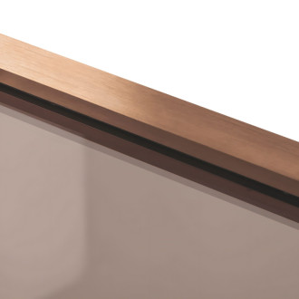 REA Sprchovací kút DIAMOND 90x90 COPPER BRUSH KPL-K6966
