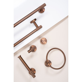 REA Kúpeľňový vešiak 6603 Brush Copper REA-98001