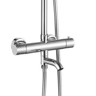REA Sprchová sada s termostatom LUNGO Diamond - Chrome REA-P5961