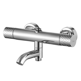 REA Sprchová sada s termostatom LUNGO Diamond - Chrome REA-P5961