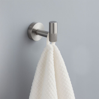 REA Kúpeľňový vešiak 6606 Brush Nickel REA-98005