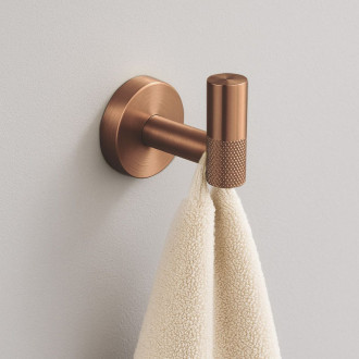 REA Kúpeľňový vešiak 6606 Brush Copper REA-98004