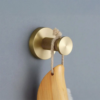 REA Kúpeľňový vešiak 6606A Brush Gold REA-98009