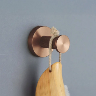 REA Kúpeľňový vešiak 6606A Brush Copper REA-98007