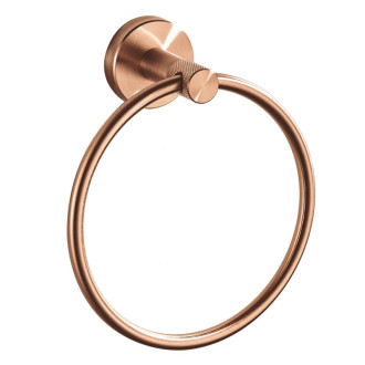 REA Kúpeľňový vešiak Ring 6610 Brush Copper REA-98010