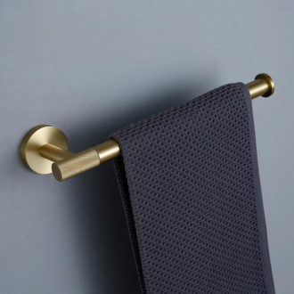 REA Kúpeľňový vešiak 6610a Modern Brush Gold REA-98015