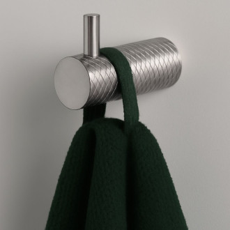 REA Kúpeľňový vešiak 9706 Prism Brush Nickle REA-98020