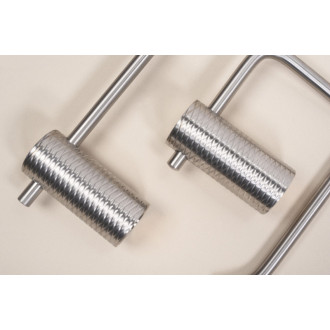 REA Kúpeľňový vešiak 9706 Prism Brush Nickle REA-98020