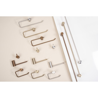 REA Držiak na toaletný papier 9711 Prism Brush Copper REA-98022