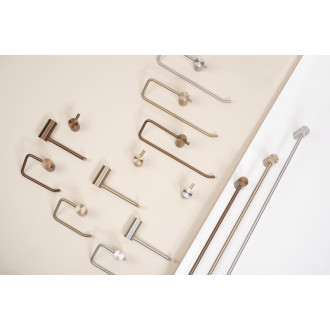 REA Držiak na toaletný papier 9711 Prism Brush Copper REA-98022