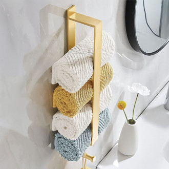 REA Kúpeľňový vešiak Brush Gold REA-98026