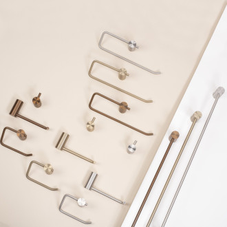 REA Kúpeľňový vešiak 9710 Prism Brush Copper REA-98027