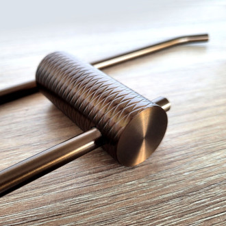 REA Kúpeľňový vešiak 9710 Prism Brush Copper REA-98027