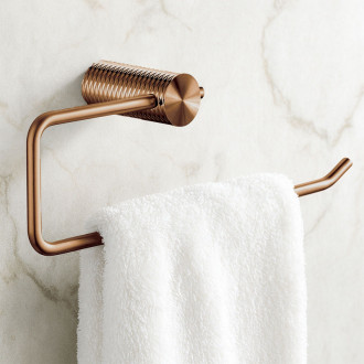 REA Kúpeľňový vešiak 9710 Prism Brush Copper REA-98027