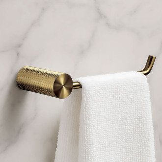 REA Kúpeľňový vešiak 9711A Prism Brush Gold REA-98031