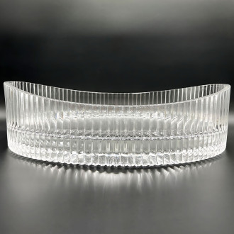 REA Umývadlo na dosku Harper Transparent REA-U8525