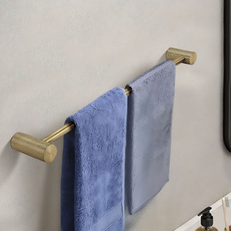 REA Kúpeľňový vešiak 9703 Prism Brush Gold REA-98034