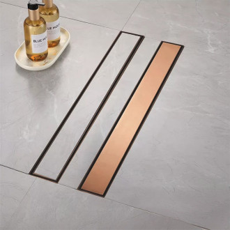 REA Odtokový žľab Neox brush copper 60 REA-G4897