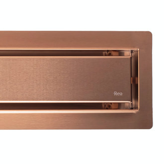 REA Odtokový žľab Neox brush copper 60 REA-G4897