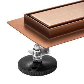 REA Odtokový žľab Neox brush copper 100 REA-G4890
