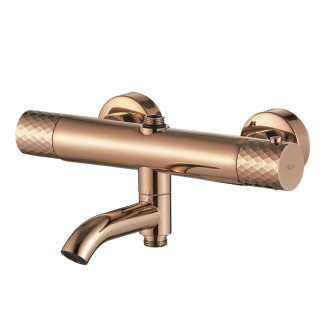 Sprchová sada s termostatom REA LUNGO Diamond - Copper